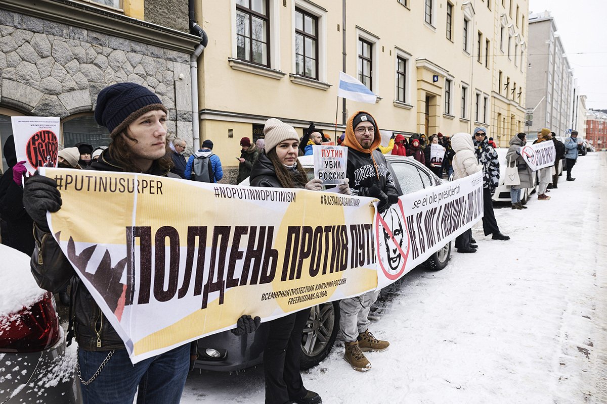 Хельсинки, 17 марта 2024 года. Фото: Roni Rekomaa / Lehtikuva / Sipa USA / Vida Press