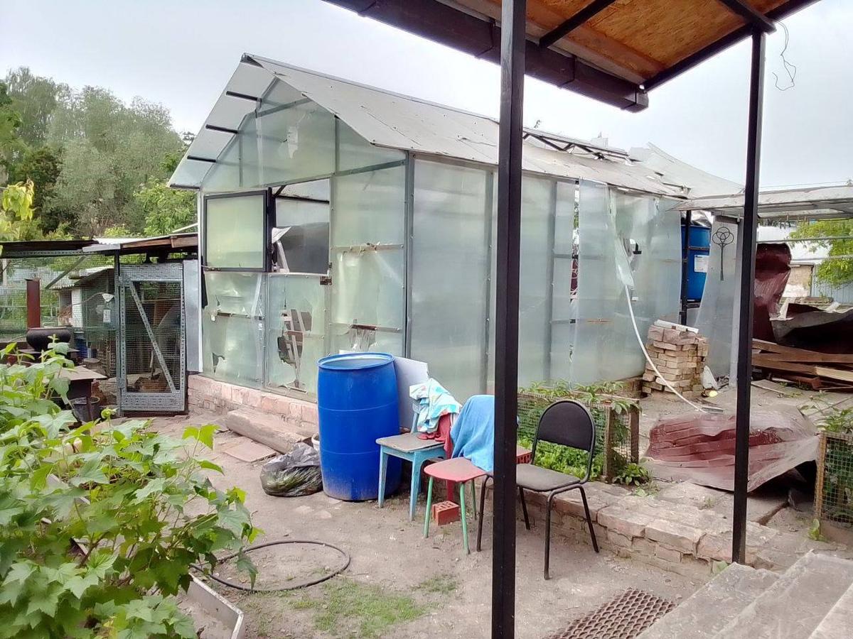 Последствия обстрела Шебекино. Фото: Telegram