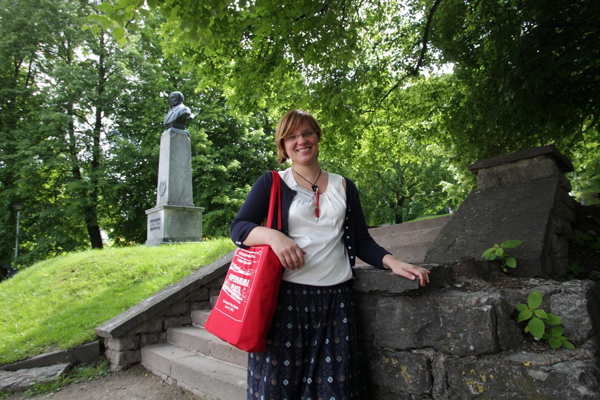 Александра Архипова. Фото: Sille Annuk / Postimees / Scanpix / LETA