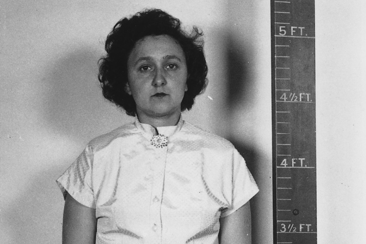 Этель Розенберг, 8 августа 1950 года. Фото: U.S. National Archives and Records Administration