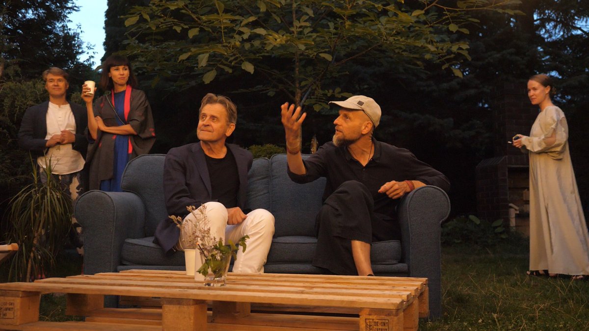 Михаил Барышников и Иван Вырыпаев. Фото: tealhouse.io