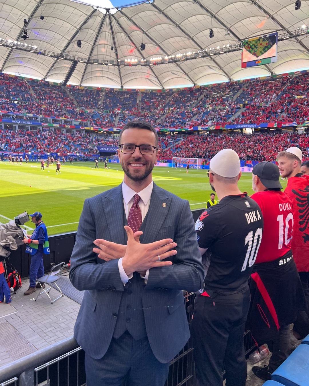 Журналист Арлинд Садику. Фото: Instagram