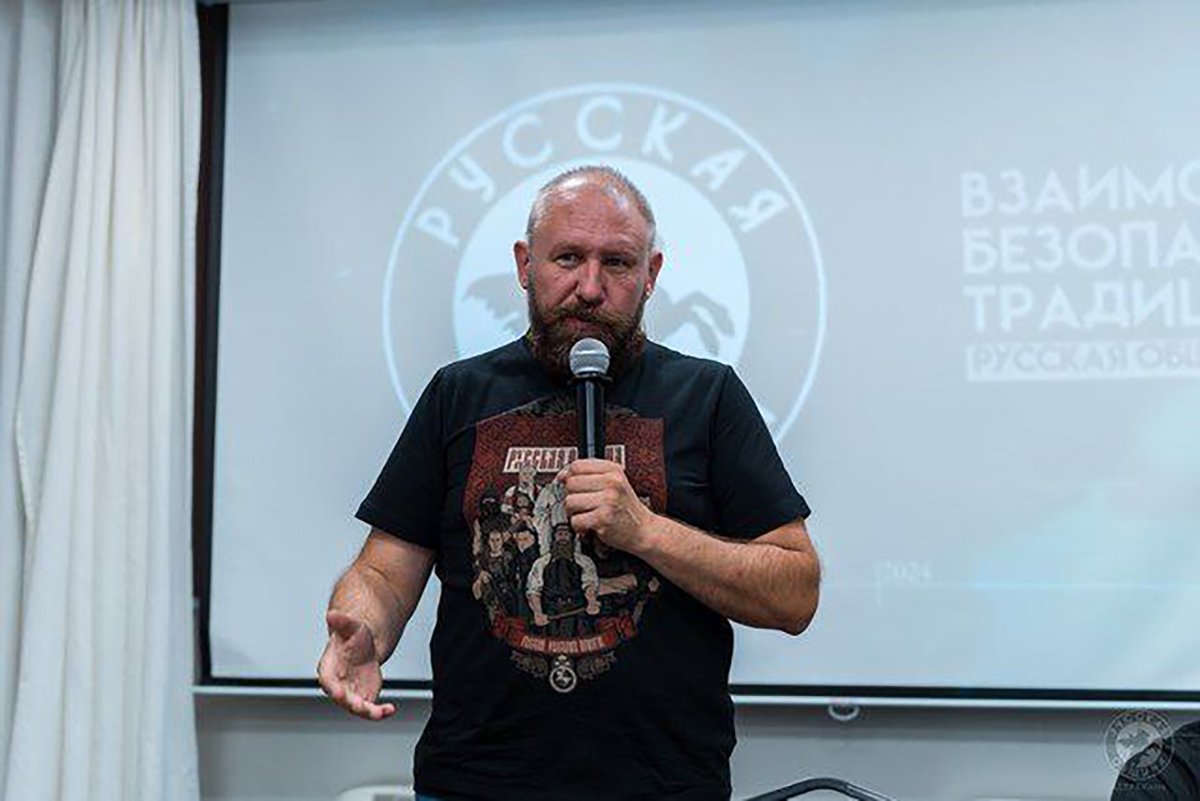 Андрей Ткачук. Фото: Telegram / Русская Община ZOV