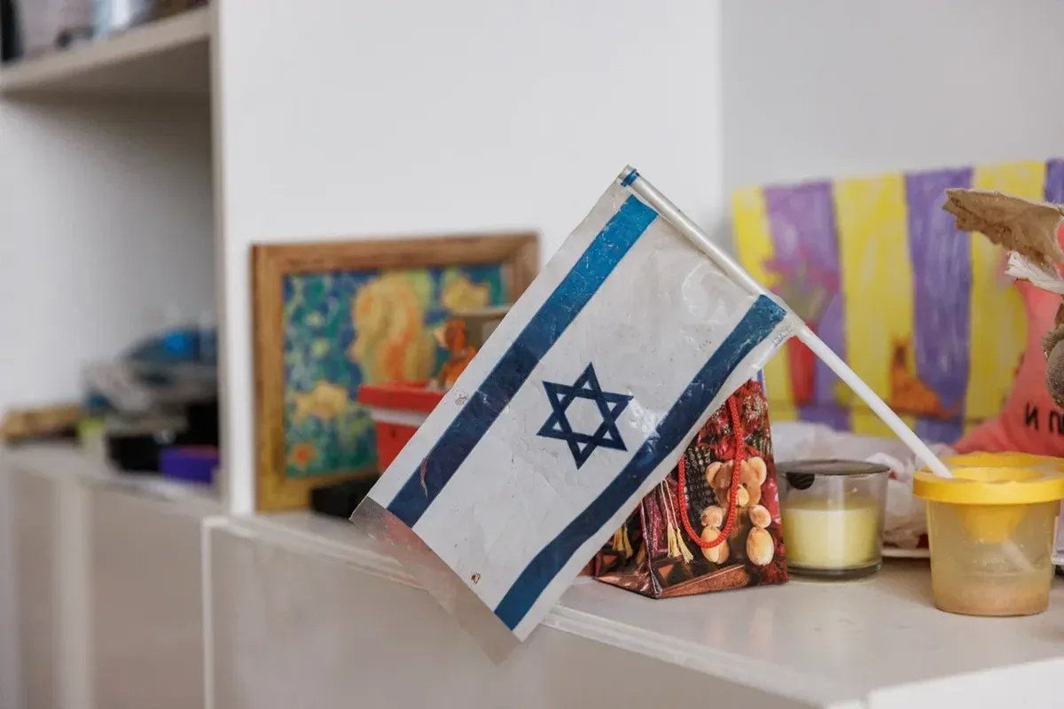 The home of Olga Nazarenko in January. Photo: Yelena Georgieva, Novaya Gazeta Europe