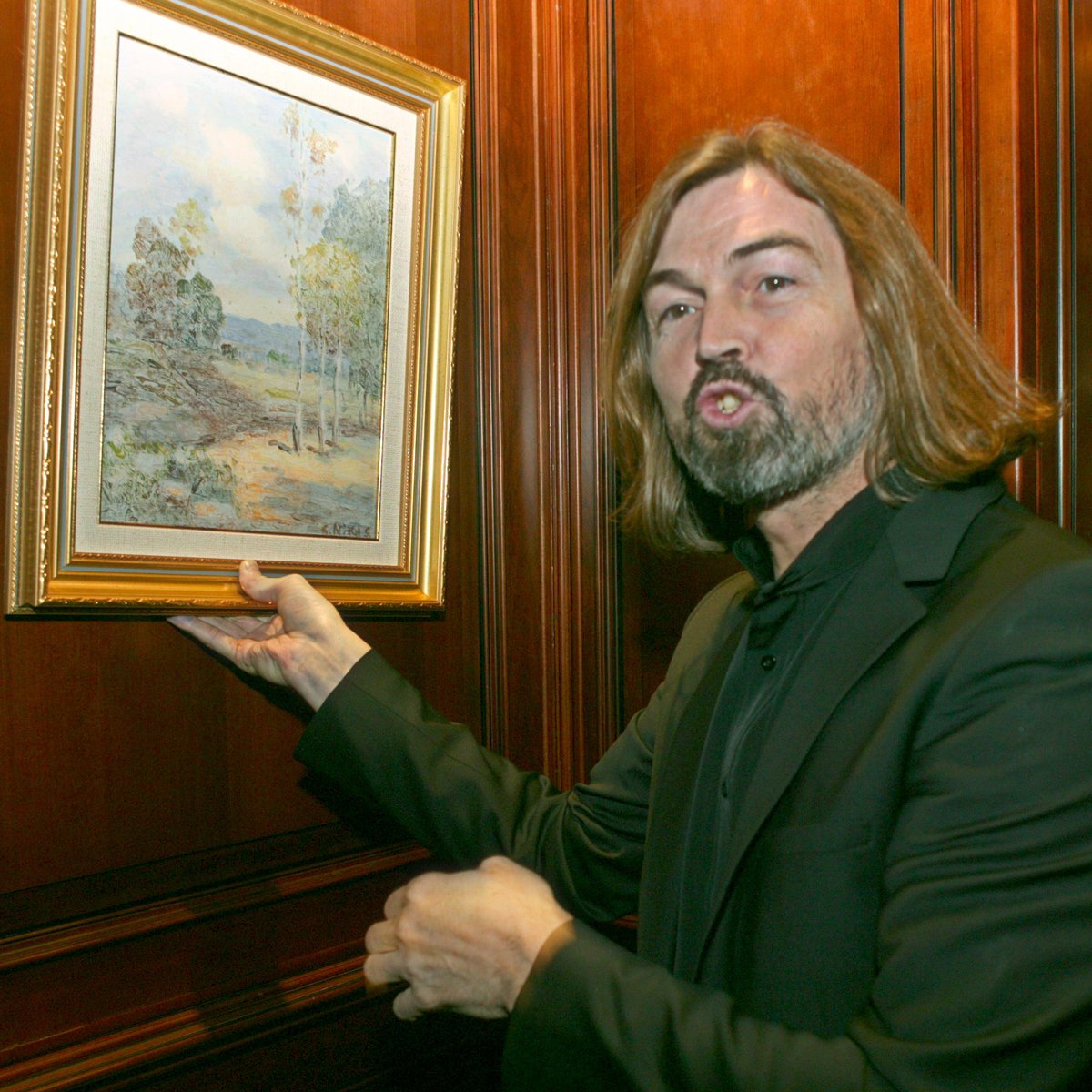 Никас Сафронов, 2004 год. Фото: Василий Шитов / Коммерсантъ / Sipa USA / Vida Press