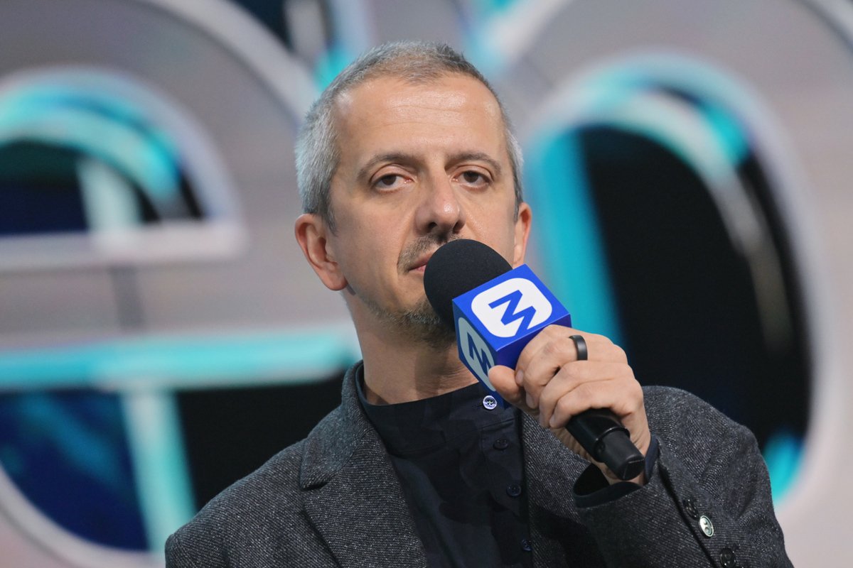 Константин Богомолов, режиссер и художественный руководитель Московского драматического театра на Малой Бронной на выставке-форуме «Россия», 6 ноября 2023 года. Фото: Евгений Биятов / РИА Новости / russia.ru