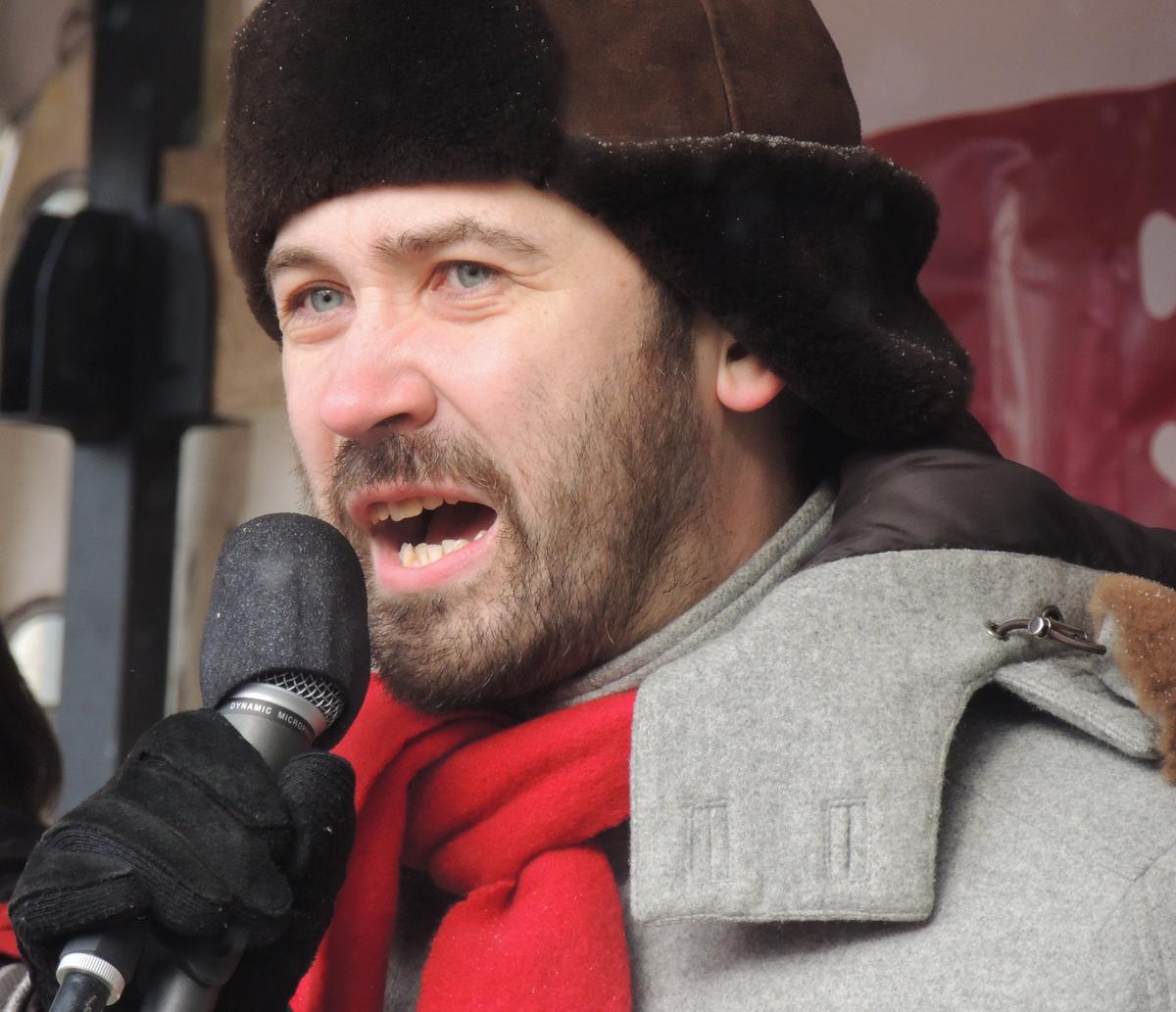 Илья Пономарёв на митинге 2 марта 2013 года. Фото: Wikimedia Commons, Bogomolov.PL , CC BY-SA 3.0