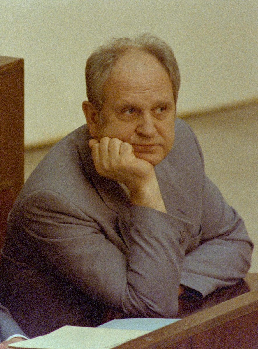 Борис Пуго, 1991 год. Фото: Геннадий Гальперин / Reuters / Scanpix / LETA