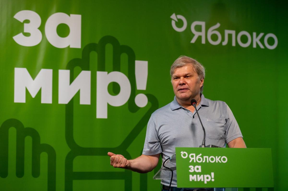 Серей Митрохин. Фото: Партия «Яблоко»