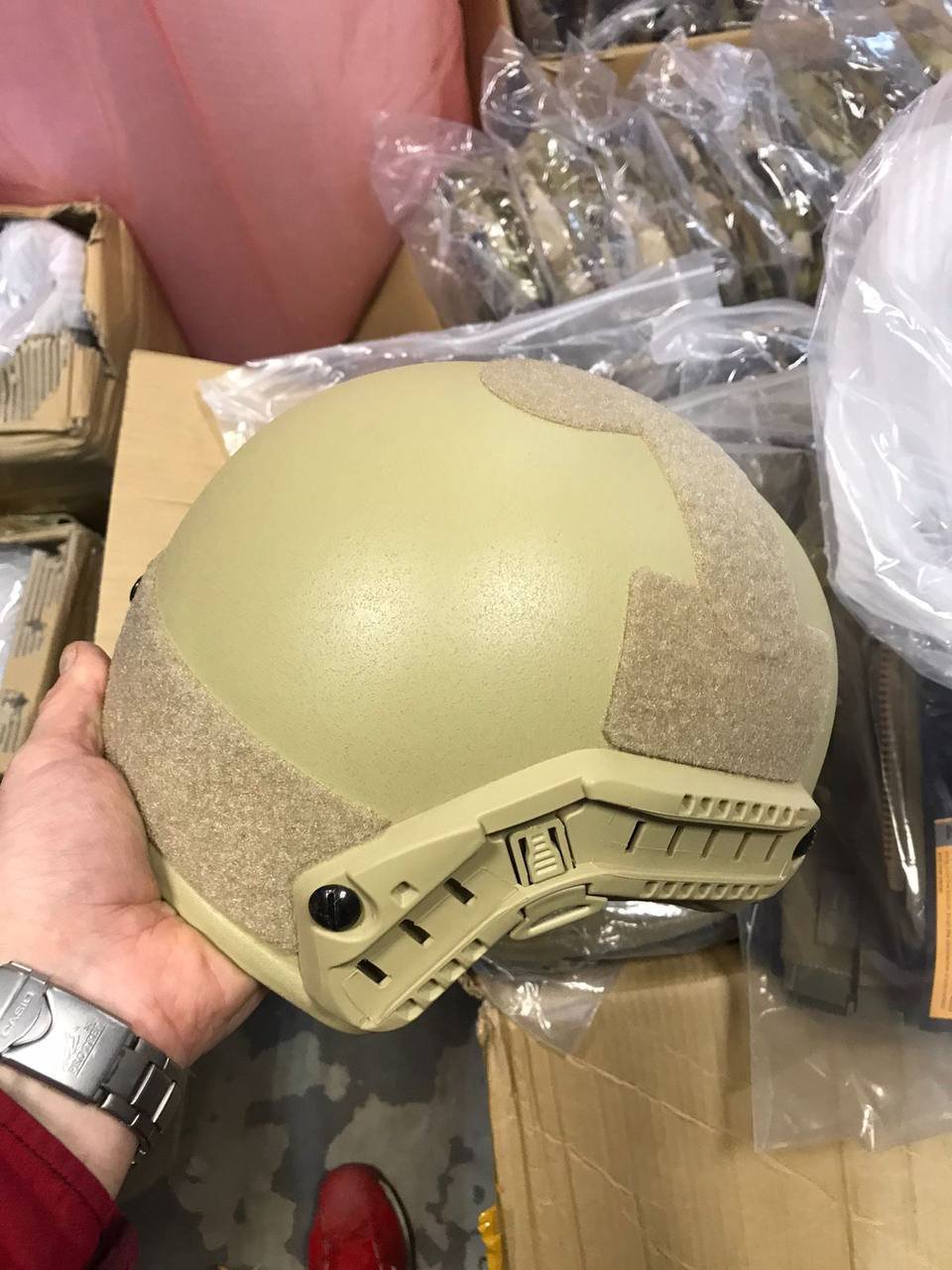 Каска. Фото: Telegram