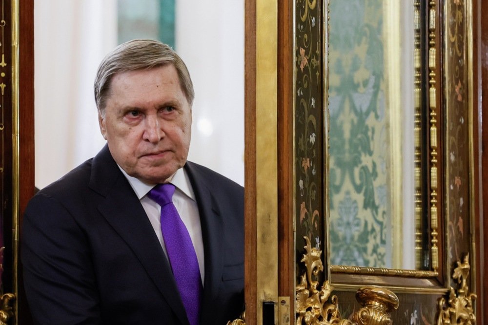 Vladimir Putin’s aide Yury Ushakov. Photo: EPA-EFE/MAXIM SHEMETOV/POOL