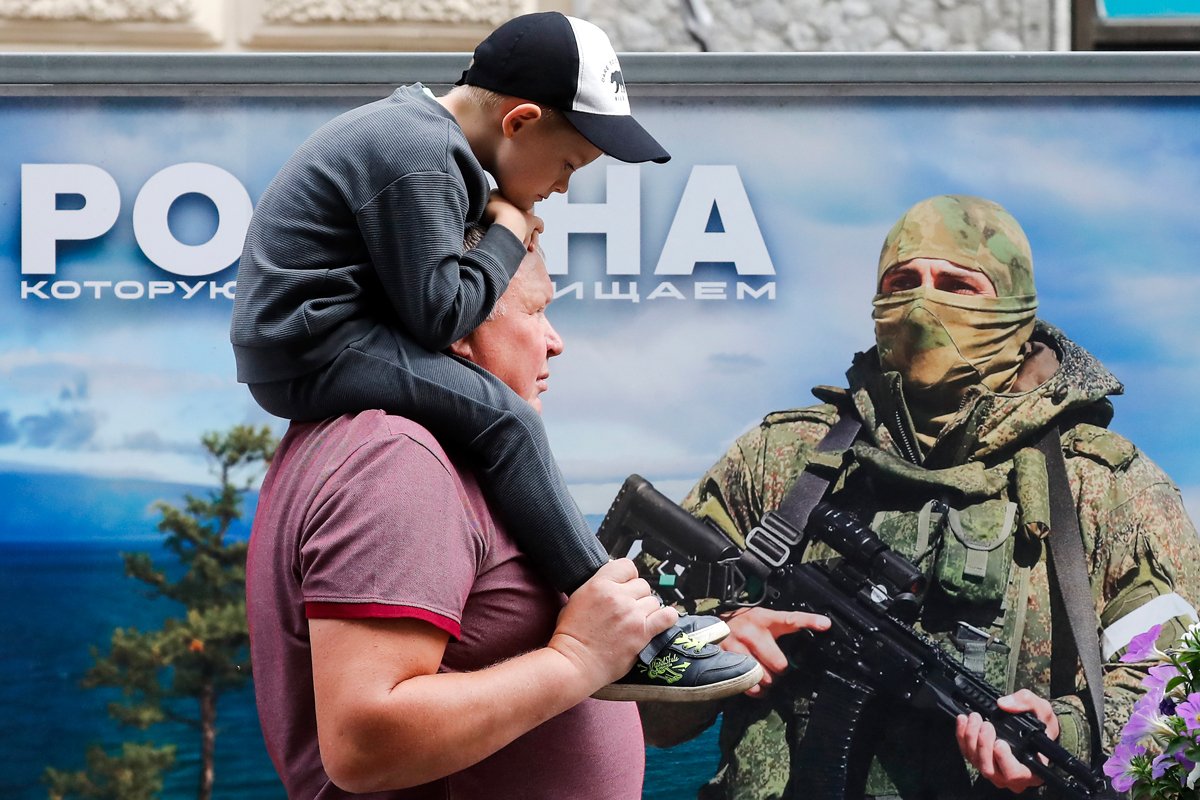 Санкт-Петербург, 13 июля 2023 года. Фото: Анатолий Мальцев / EPA