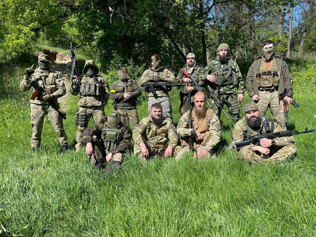 Members of the Sheikh Mansur Battalion. Photo: Batalon_Shaiha_Mansura / Telegram