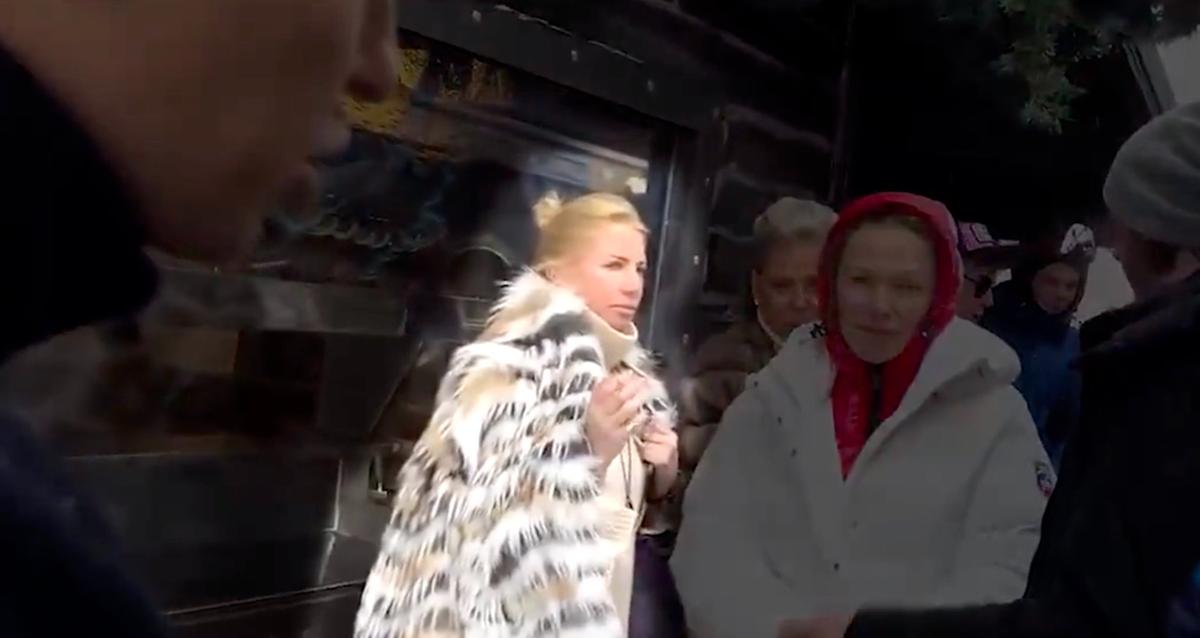 Светлана Маниович в Куршевеле. Фото: скрин видео