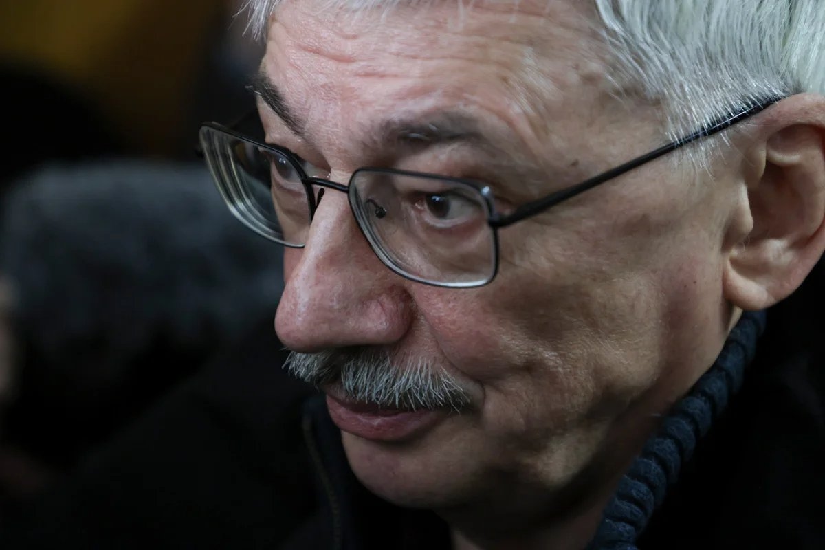 Oleg Orlov in court. Photo: Sergey Ilnitsky / EPA-EFE
