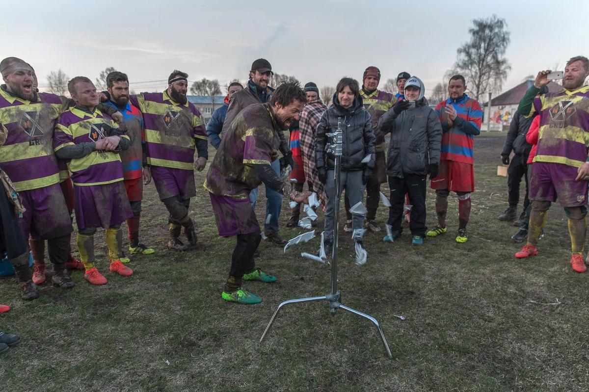 Съёмки фильма «Тренер». Фото: Kinopoisk