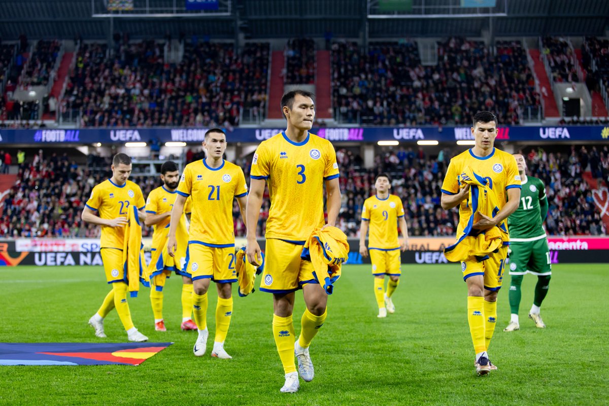 Сборная Казахстана по футболу. Фото: Казахстанская Федерация Футбола / kff.kz