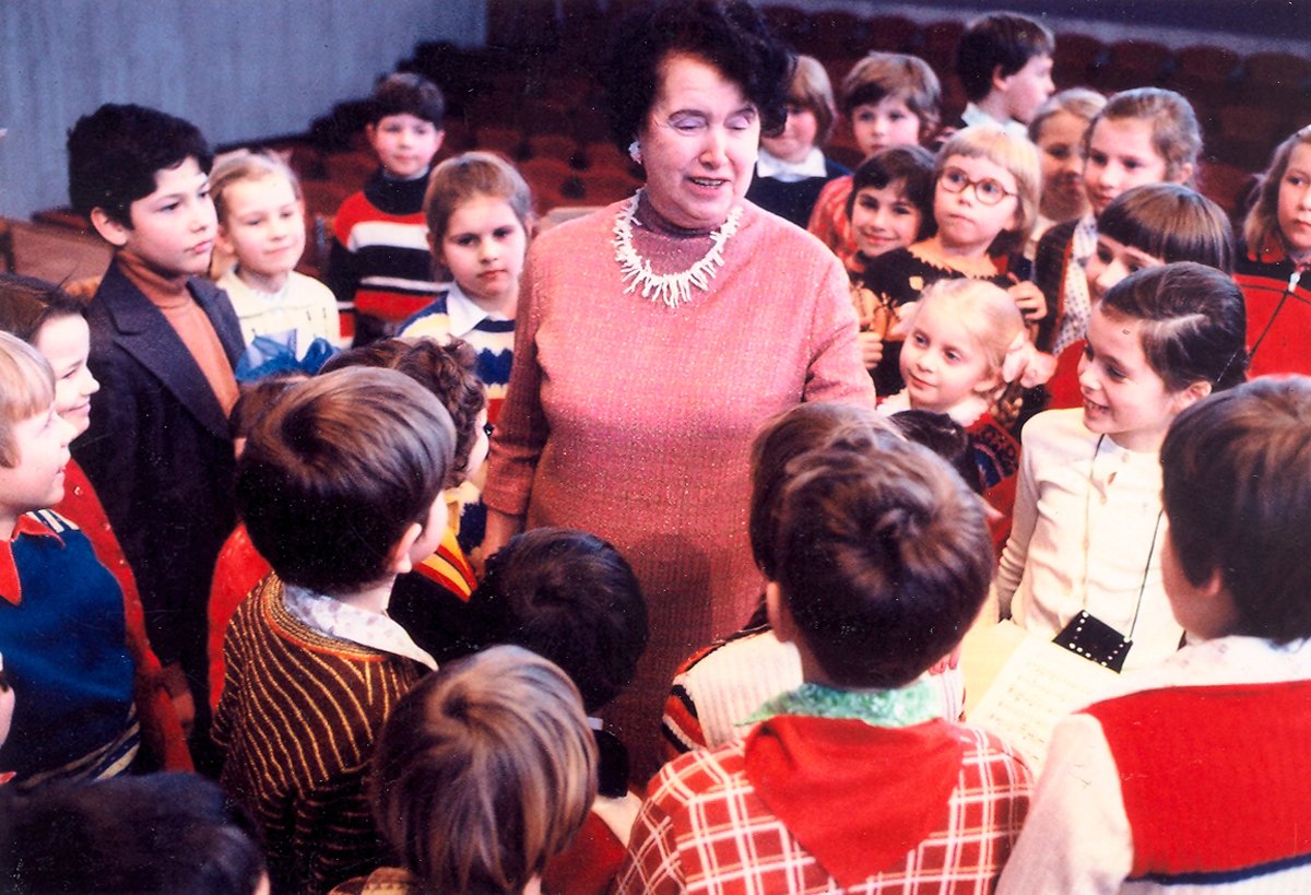 Наталия Сац. Фото: детский музыкальный театр им. Н. И. Сац