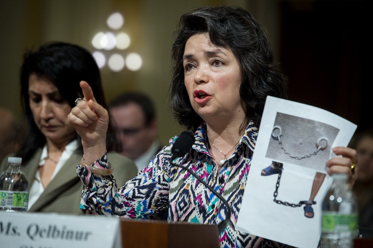 Кальбинур Сидик во время слушаний Специального комитета Палаты представителей США, Вашингтон, округ Колумбия, 23 марта 2023 года. Фото: Rod Lamkey / CNP / startraksphoto.com / Scanpix / LETA