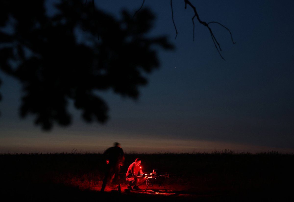 Военнослужащие погранслужбы Украины под Купянском, Харьковская область, Украина, 5 июня 2025 года. Фото: Anatolii Stepanov / Sipa / Shutterstock / Rex Features / Vida Press