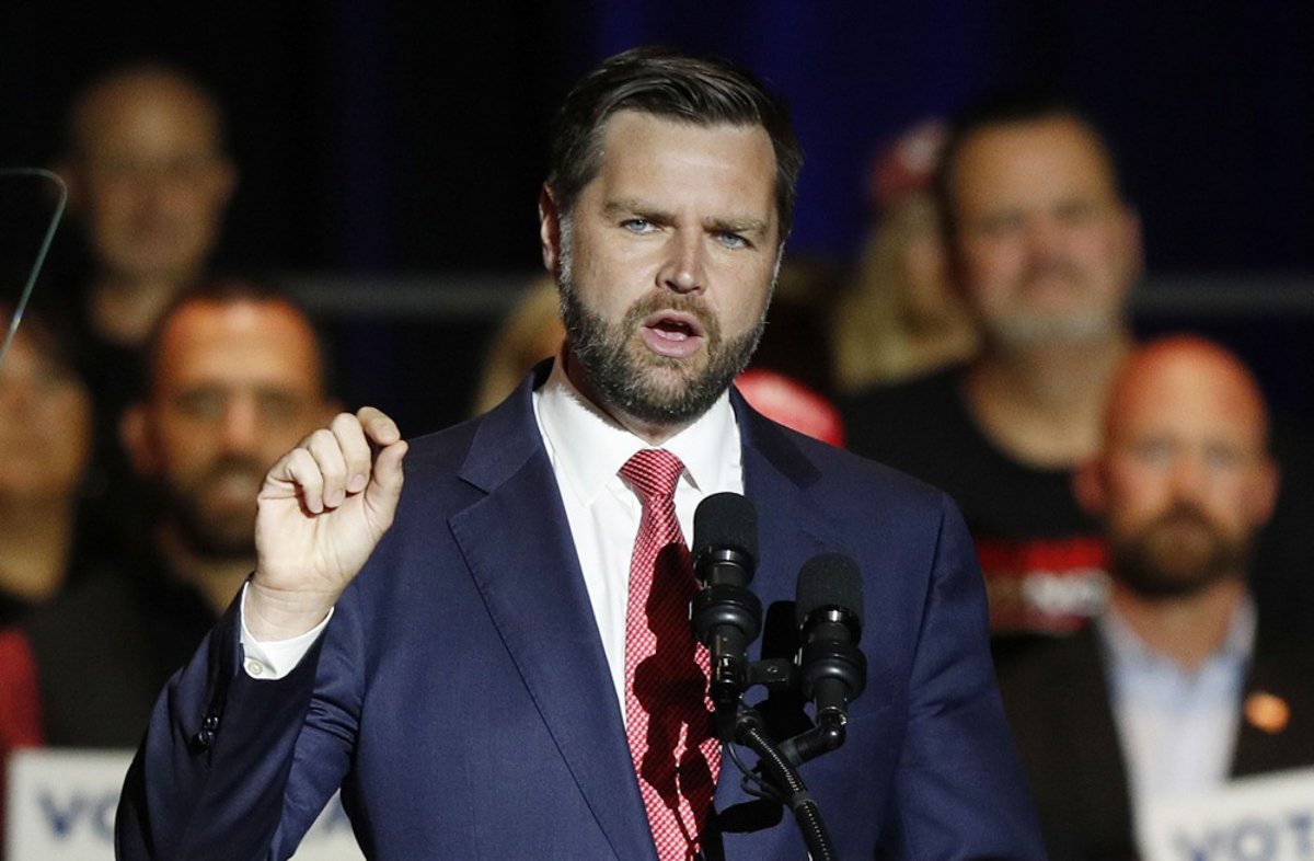 Вице-президент США от Республиканской партии Джей Ди Вэнс. Фото: DAVID MAXWELL / EPA