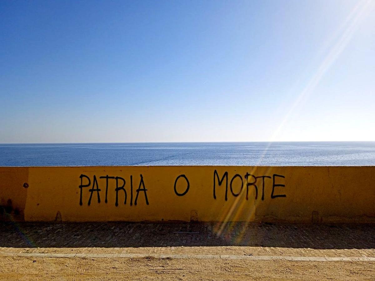 «Родина или смерть», Бастия. Фото: «Новая газета Европа»