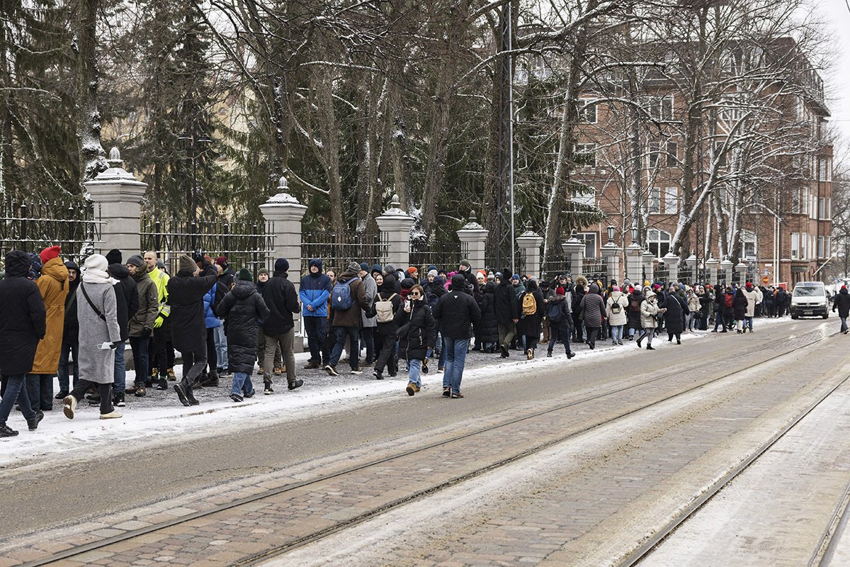 Хельсинки, 17 марта 2024 года. Фото: Roni Rekomaa / Lehtikuva / Sipa USA / Vida Press