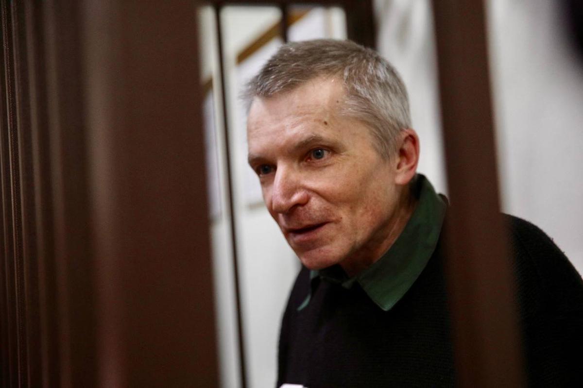 Alexey Gorinov in court. Photo: Alexandra Astakhova, Mediazona