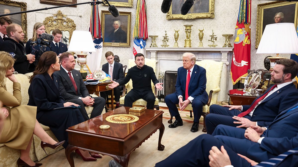 Как Трамп и Зеленский поругались