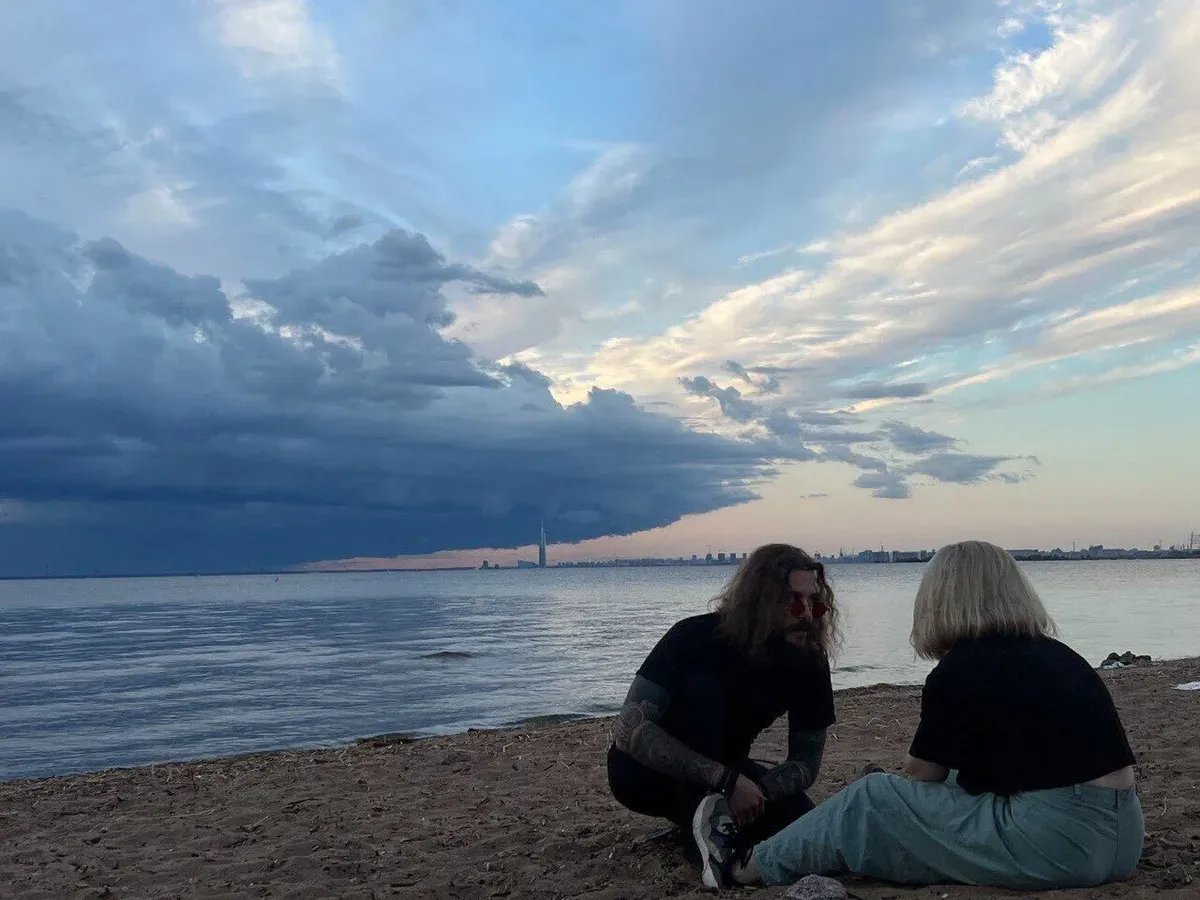 Seda Suleymanova with her boyfriend Stas. Photo courtesy of Lena Patyaeva