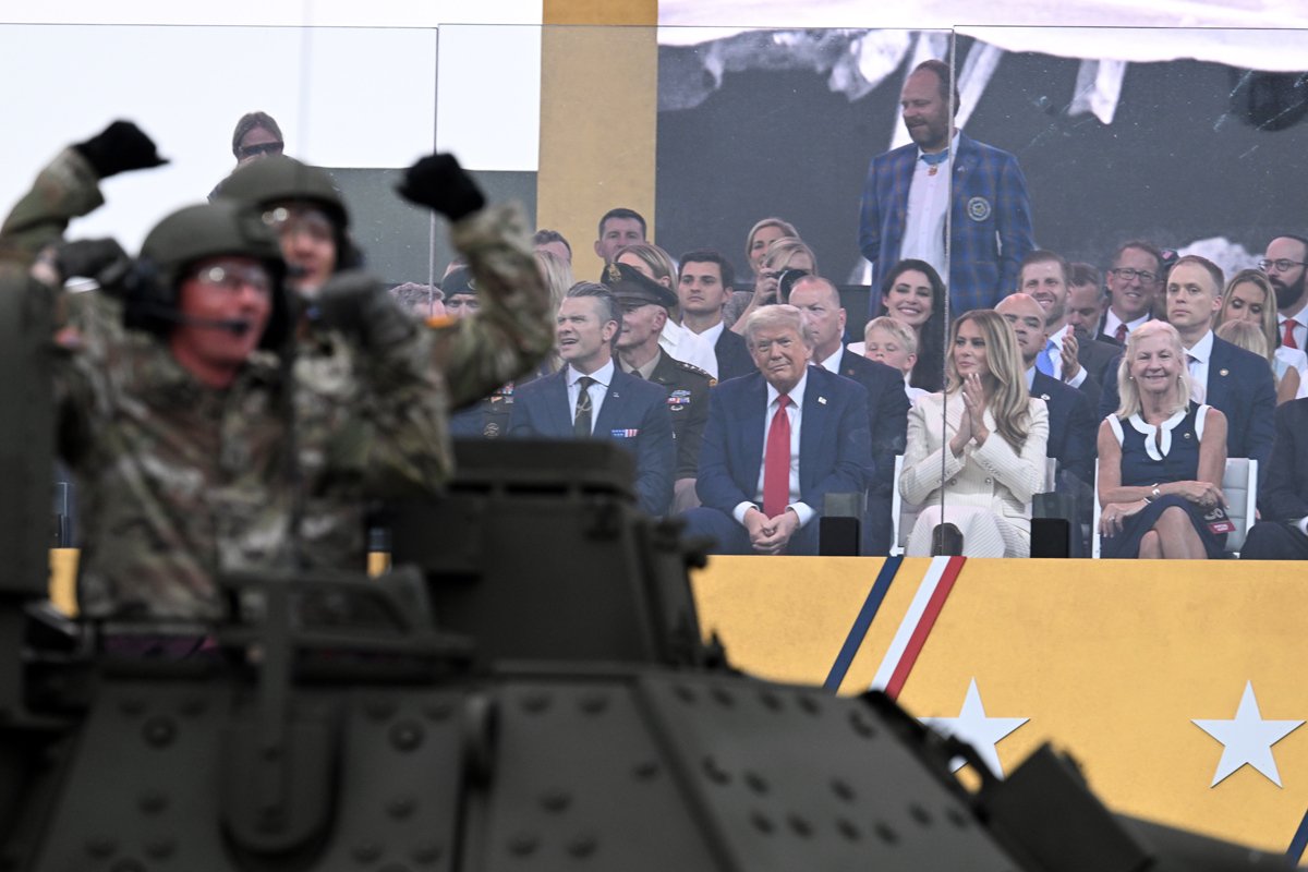 Парад в честь 250-летия Армии США, Вашингтон, округ Колумбия, США, 14 июня 2025 года. Фото: Kenny Holston / EPA