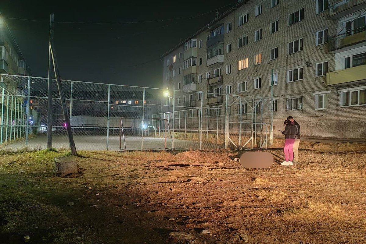 Место убийства Екатерины в Могоче, 6 октября 2024 года. Фото: СУ СКР по Забайкальскому краю / Telegram