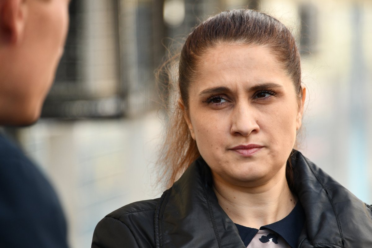 Мать сестер Хачатурян Аурелия Дундук. Фото: Игорь Иванко / АГН «Москва»