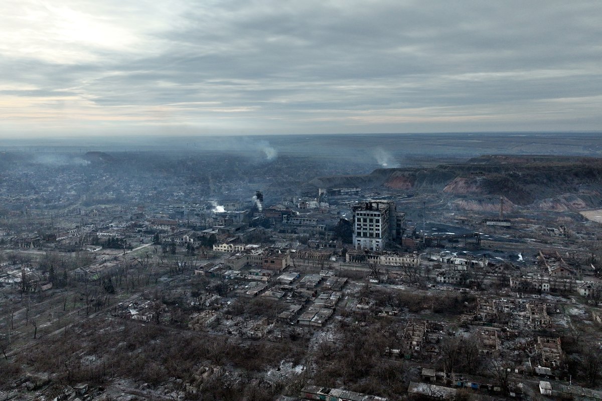 Руины Торецка, Донецкая область, Украина, 19 декабря 2024 года. Фото: Ukrinform / Sipa USA / Vida Press