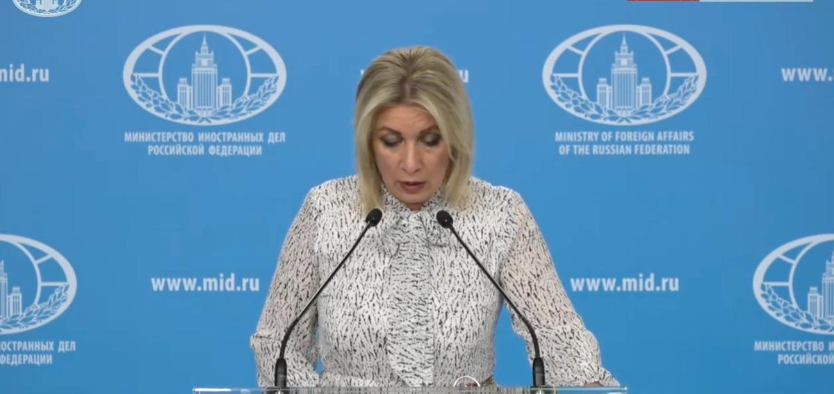 Мария Захарова. Фото: скрин видео