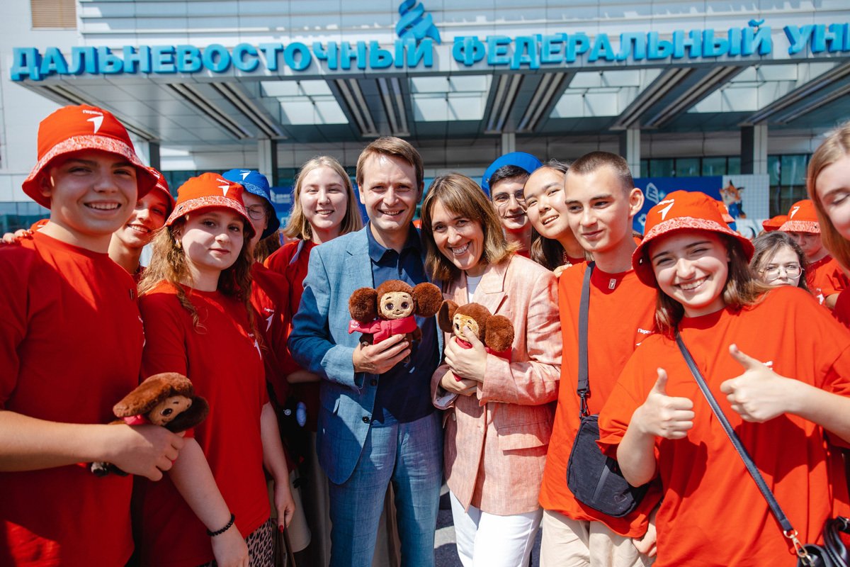 Победители конкурса в Дальневосточном федеральном университете. Фото: ВФМ-2024