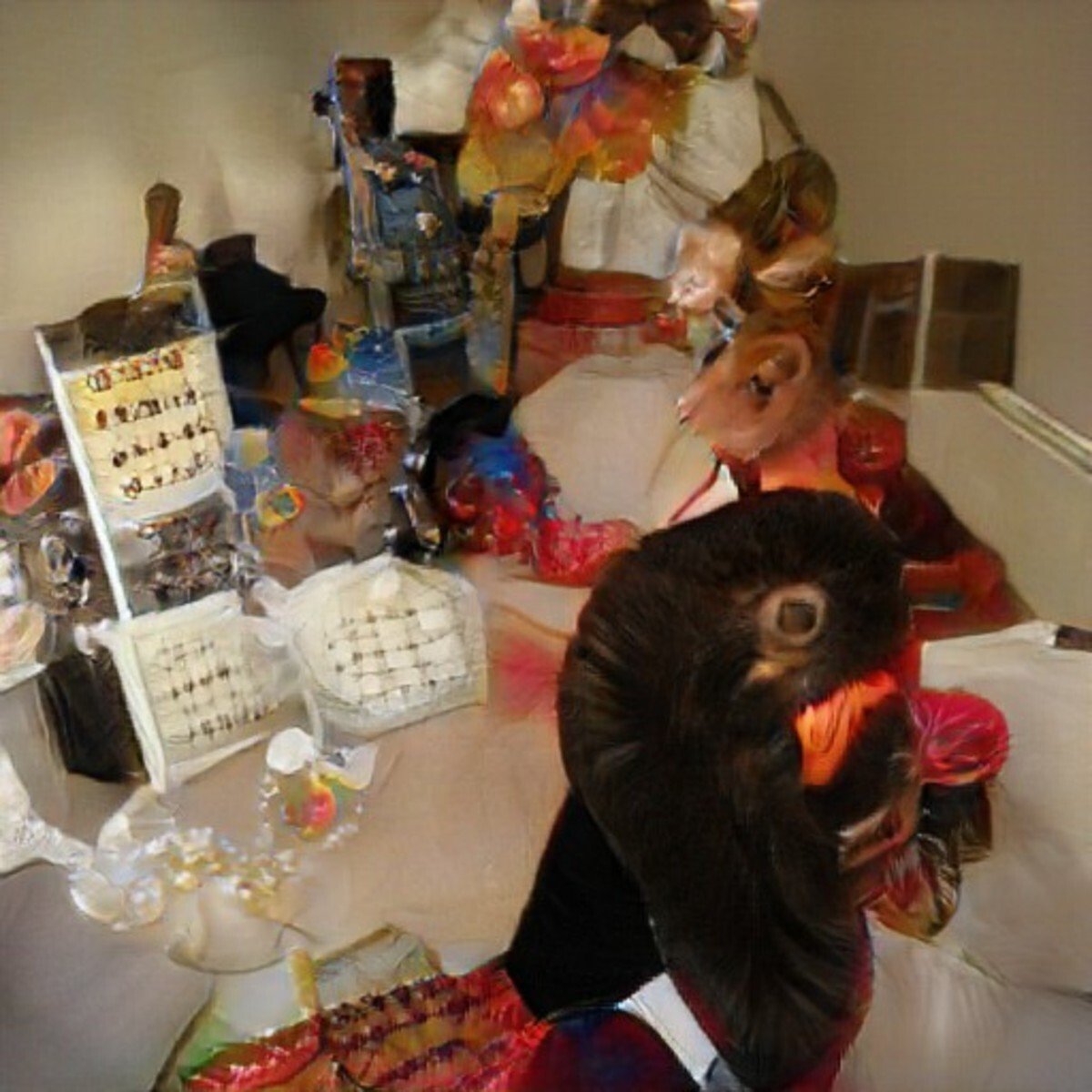 Как видит мир человек после инсульта. Фото: jc27 / Pikabu