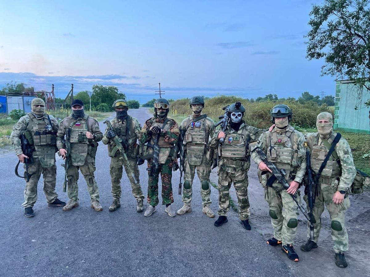 Бойцы ЧВК «Конвой». Фото: Telegram
