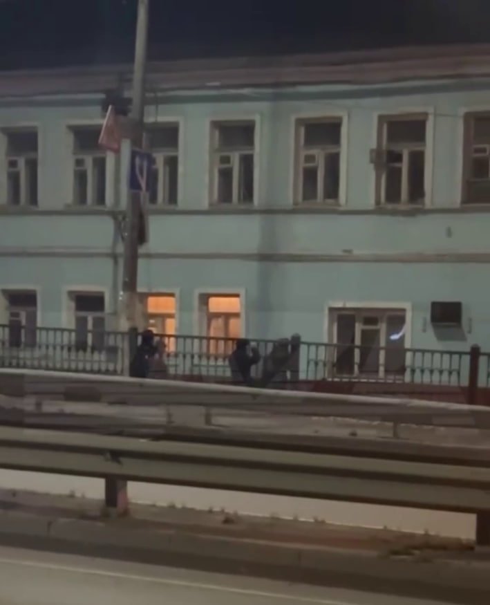 Военкомат в Подольске. Скрин: видео Baza